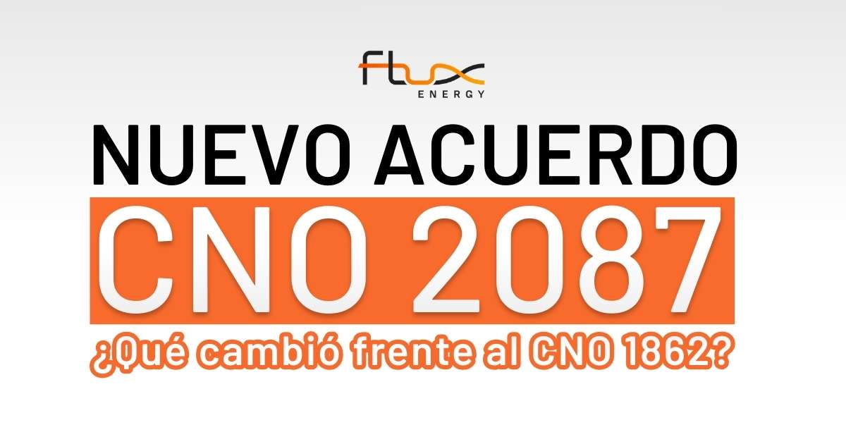 cuerdo CNO 2087: cambios frente al CNO 1862 y qué deben revisar los proyectos de generación