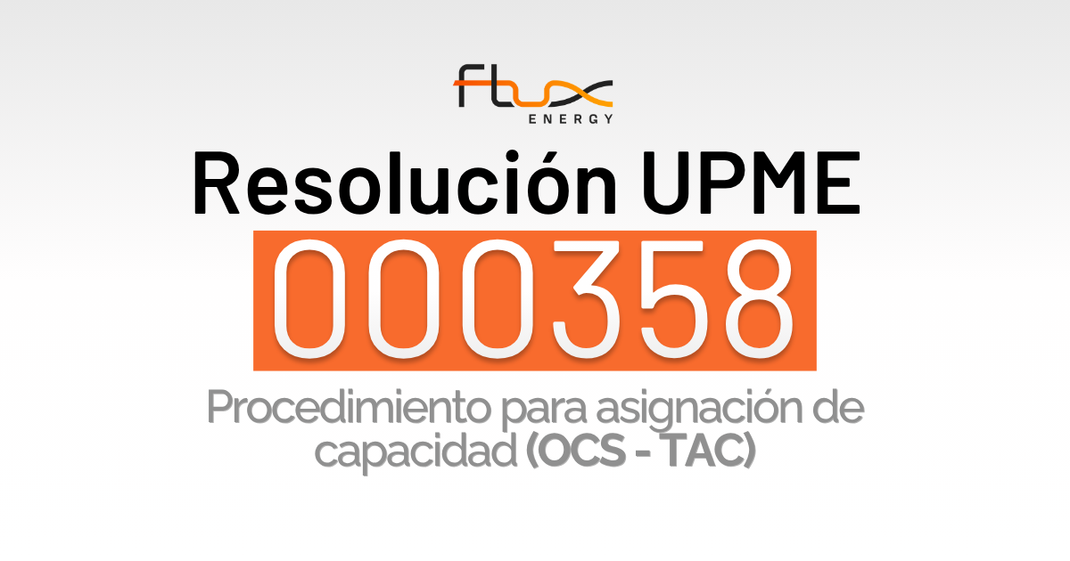 Resolución UPME 000358 de 2026